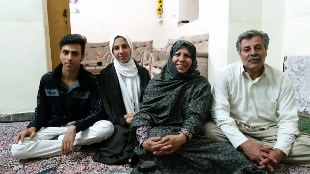 Simin's Aunt, Uncle and cousins, Rafsanjan.