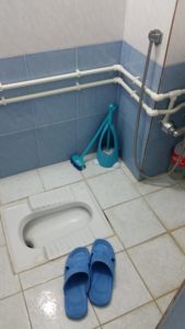 Typical toilet, Iran