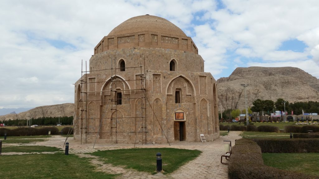Gonbad-e Jabaliye (2nd C) Kerman, Iran.