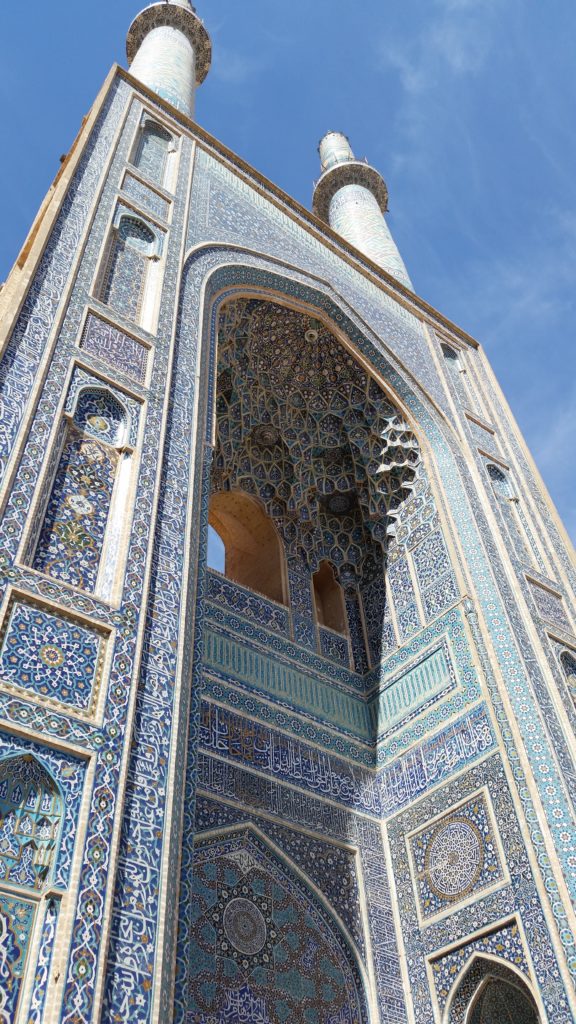 Friday Mosque entrance portal, Yazd