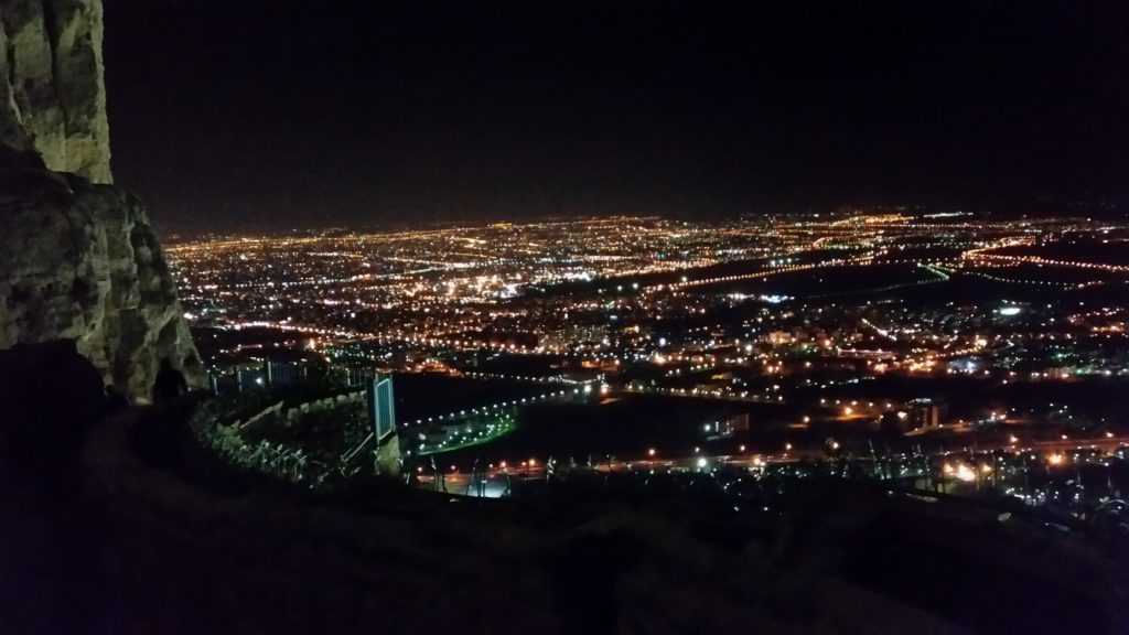 View from Mt Soffeh, Esfahan. 