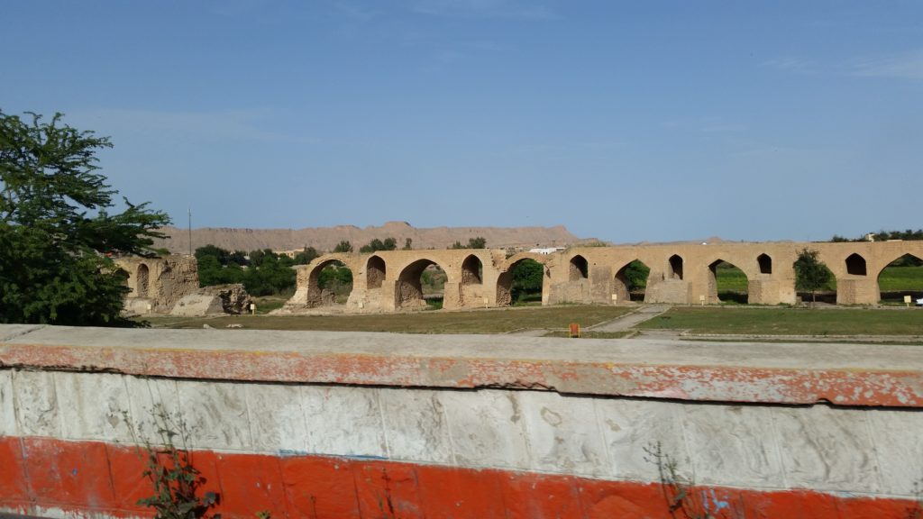 Band-e Kaisar - Caesar's dam: First bridge to be combined with a dam. Built with the help of 70,000 captured Roman soliders in the 3rd century.