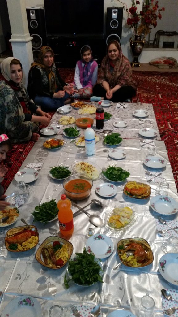 Lovely meal, Tabriz