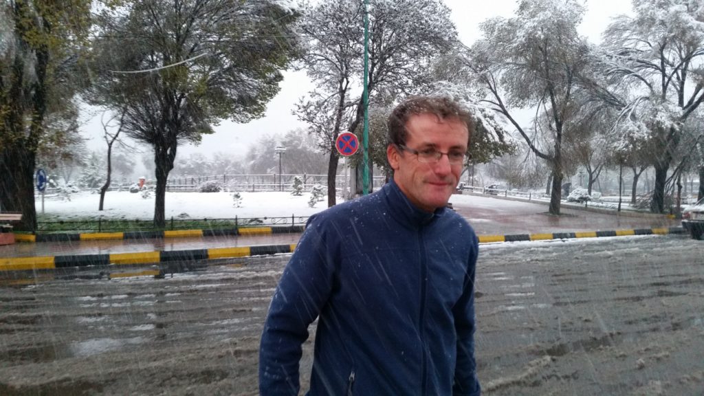 Snow in April, Tabriz